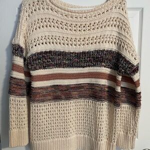 Women's Multicolor Knit Sweater